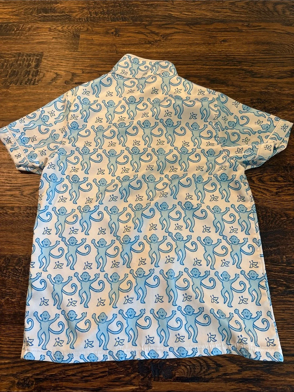 Girls Monkey Pajama Set